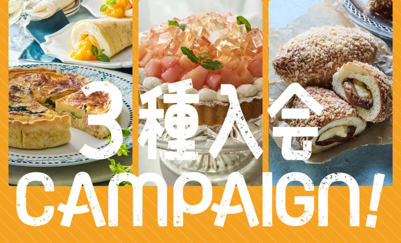 3種入会キャンペーン