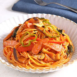 たっぷり野菜のごほうびナポリタン