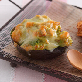 ツナとアボカドのオーブン焼き